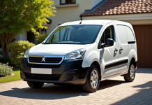 Voiture Peugeot Partner Tepee automatique au soleil