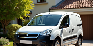 Voiture Peugeot Partner Tepee automatique au soleil