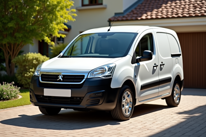 Voiture Peugeot Partner Tepee automatique au soleil